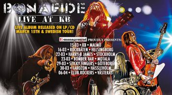 BONAFIDE - Swedish Tour