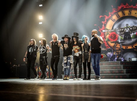 Guns N 'Roses plays at Sweden Rock 2020. Photo: Tim McWilliams