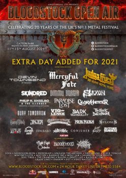 BLOODSTOCK Announce Headliners/Special Guests 2021 (Festival News)