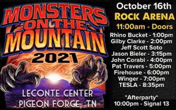 MONSTERS ON THE MOUNTAIN - Day 3 (Concert Blog)