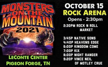MONSTERS ON THE MOUNTAIN - Day 2 (Concert Blog)