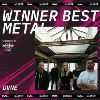DVNE Winners of Best Metal at SAMA 2021