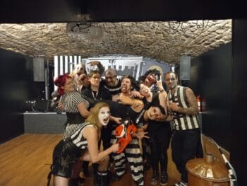 Ward XVI after show picture With Tour Support Death Ingloria (Bannermans Bar)