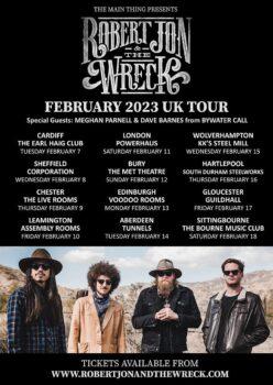 Robert Jon & The Wreck 2023 UK Tour