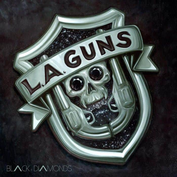 LA Guns Black Diamonds Album Cover