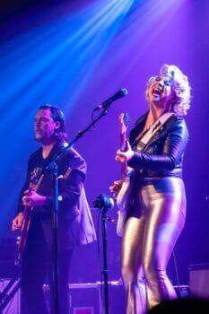 Samantha Fish And Jesse Dayton LIVE Onstage Barras Glasgow (Photo by kind permission of John Brown)