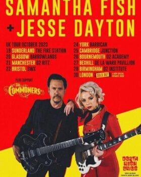 Samantha Fish & Jesse Dayton UK Tour October 2023