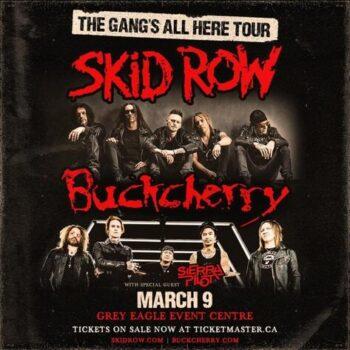 SKID ROW-BUCKCHERRY - Calgary, AB 2024 (Concert Blog)