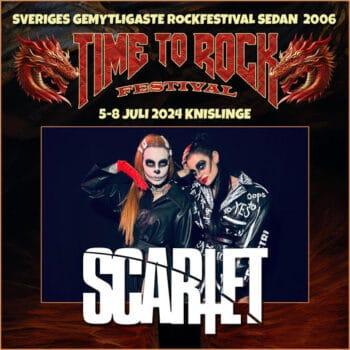 SCARLET to TIME TO ROCK FESTIVAL 2024 (News)